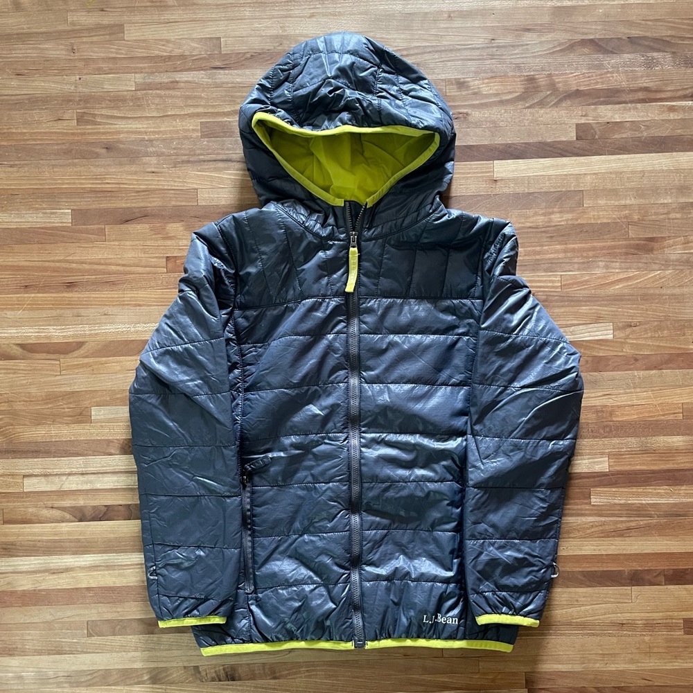 L.L. Bean Double Up Outerwear System, Navy, Boys M 10-12